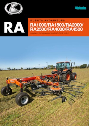 Причіпні валкоутворювачі (барабанні граблі) Kubota RA2071T Evo (Plus)