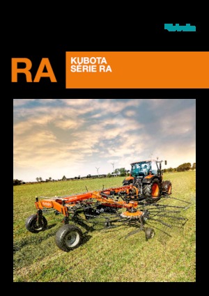 Причіпні валкоутворювачі (барабанні граблі) Kubota RA2076