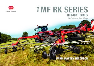 Причіпні валкоутворювачі (барабанні граблі) Massey Ferguson RK391 DN