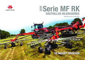 Причіпні валкоутворювачі (барабанні граблі) Massey Ferguson RK391 DN