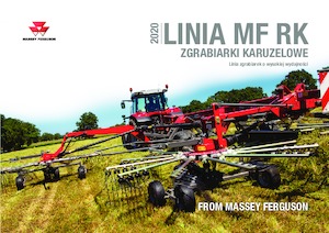 Причіпні валкоутворювачі (барабанні граблі) Massey Ferguson RK391 DN