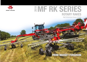 Причіпні валкоутворювачі (барабанні граблі) Massey Ferguson RK672 SD-TRC
