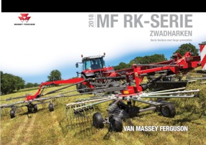 Причіпні валкоутворювачі (барабанні граблі) Massey Ferguson RK672 SD-TRC