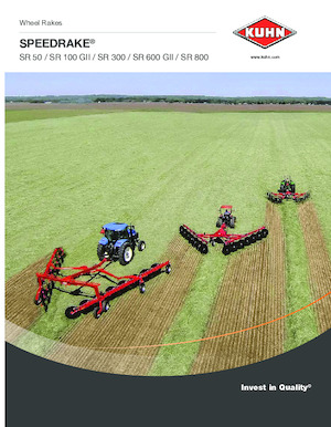 Причіпні валкоутворювачі (барабанні граблі) Kuhn SR 50