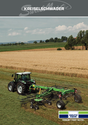 Причіпні валкоутворювачі (барабанні граблі) DEUTZ-FAHR SwM 9042 Hydro