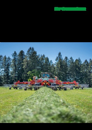 Причіпні валкоутворювачі (барабанні граблі) Pöttinger Top 702 C