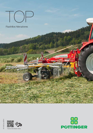 Причіпні валкоутворювачі (барабанні граблі) Pöttinger Top 702 C