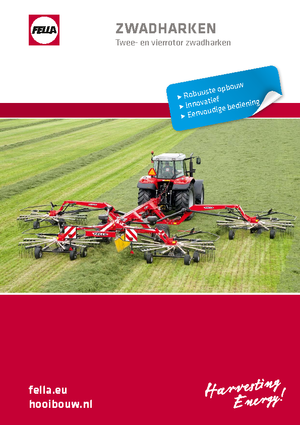 Причіпні валкоутворювачі (барабанні граблі) Fella TS 880 Pro