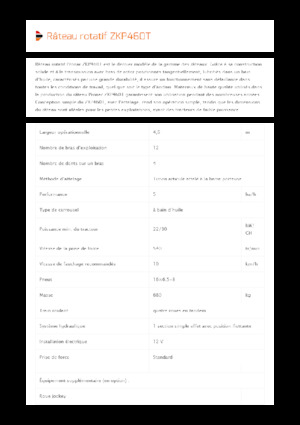 Причіпні валкоутворювачі (барабанні граблі) Pronar ZKP 460T