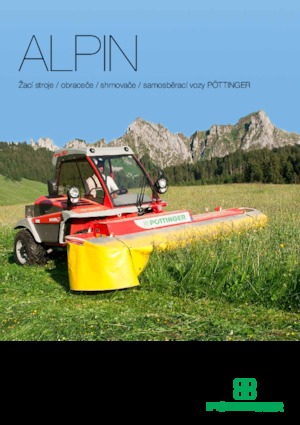 барабанні сіноворушилки Pöttinger AlpinHit 4.4 H 