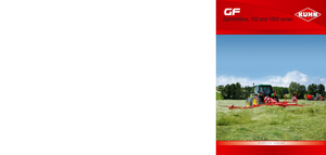 барабанні сіноворушилки Kuhn GF 10802 T