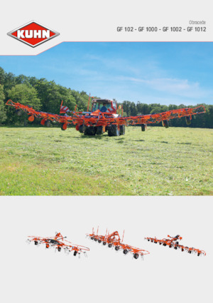 барабанні сіноворушилки Kuhn GF 872