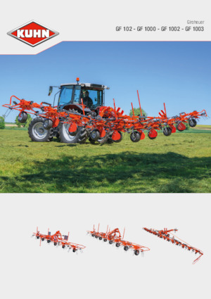 барабанні сіноворушилки Kuhn GF 872