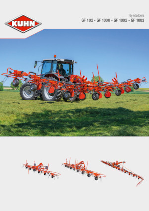 барабанні сіноворушилки Kuhn GF 872