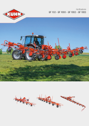 барабанні сіноворушилки Kuhn GF 872