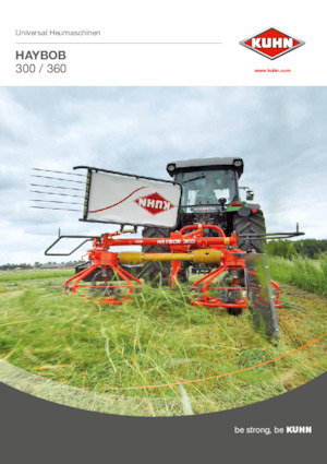 барабанні сіноворушилки Kuhn HayBob 300