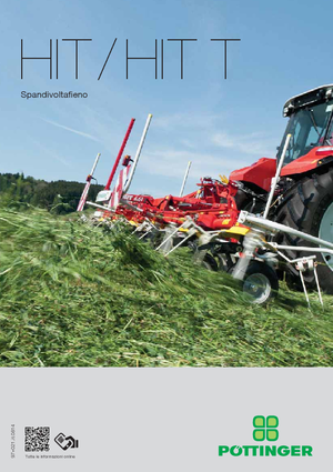 барабанні сіноворушилки Pöttinger Hit 12.14 T