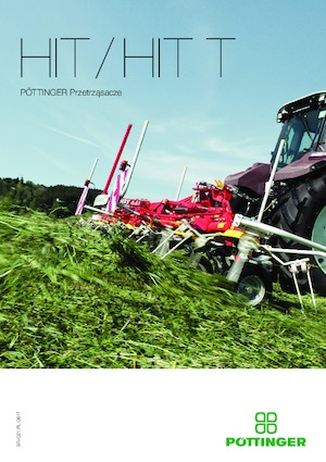 барабанні сіноворушилки Pöttinger Hit 4.54