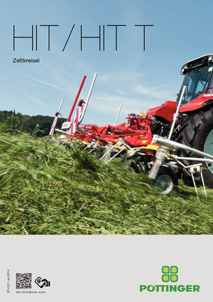 барабанні сіноворушилки Pöttinger Hit 8.91