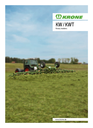 барабанні сіноворушилки Krone KWT 11.22/10