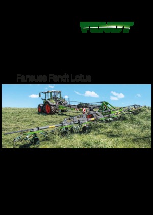 барабанні сіноворушилки Fendt Lotus 1020 T