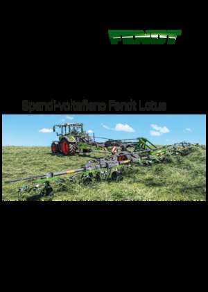 барабанні сіноворушилки Fendt Lotus 1020 T