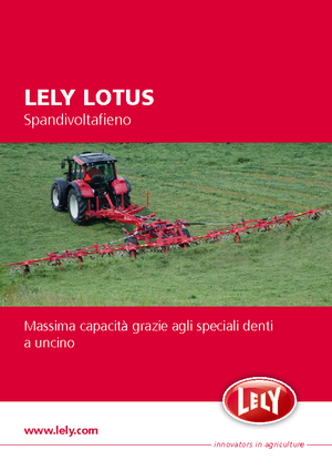 барабанні сіноворушилки Lely Lotus 600 Stabilo AWS