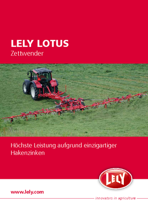 барабанні сіноворушилки Lely Lotus 600 Stabilo AWS