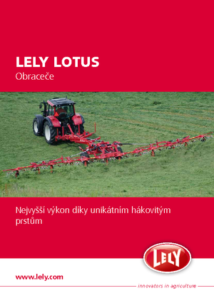 барабанні сіноворушилки Lely Lotus 600 Stabilo AWS