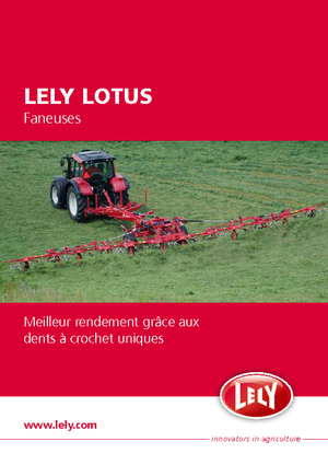 барабанні сіноворушилки Lely Lotus 600 Stabilo AWS
