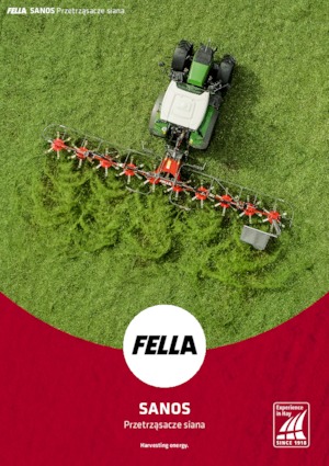 барабанні сіноворушилки Fella Sanos 901 Trans