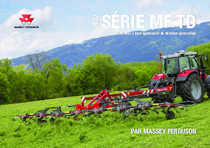 барабанні сіноворушилки Massey Ferguson TD404 DN