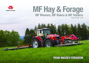 барабанні сіноворушилки Massey Ferguson TD434 DN
