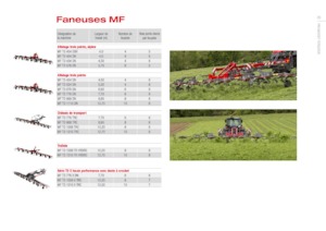 барабанні сіноворушилки Massey Ferguson TD434 DN