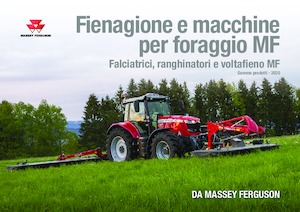 барабанні сіноворушилки Massey Ferguson TD434 DN
