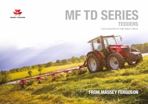 барабанні сіноворушилки Massey Ferguson TD676 DN