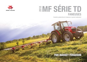барабанні сіноворушилки Massey Ferguson TD676 DN