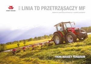 барабанні сіноворушилки Massey Ferguson TD676 DN