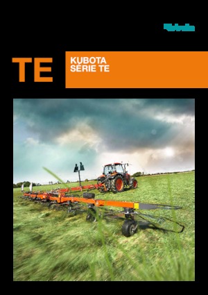 барабанні сіноворушилки Kubota TE10511C