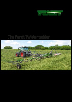 барабанні сіноворушилки Fendt Twister 11010 DN