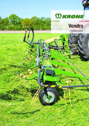барабанні сіноворушилки Krone Vendro 470