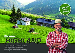 барабанні сіноворушилки Krone Vendro 620 Highland