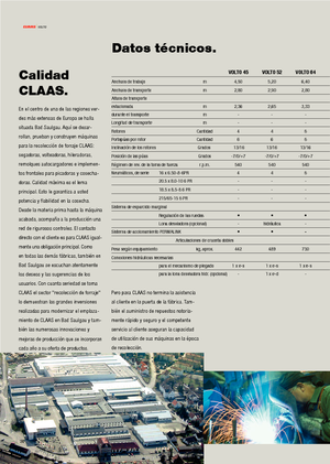 барабанні сіноворушилки Claas Volto 870