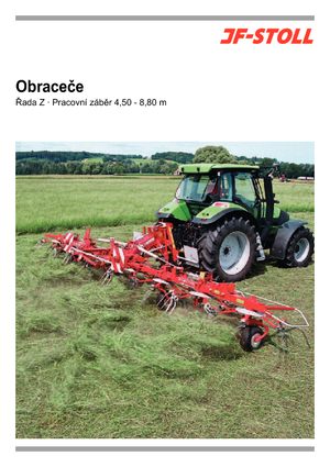 барабанні сіноворушилки JF-Stoll Z 905 Pro A