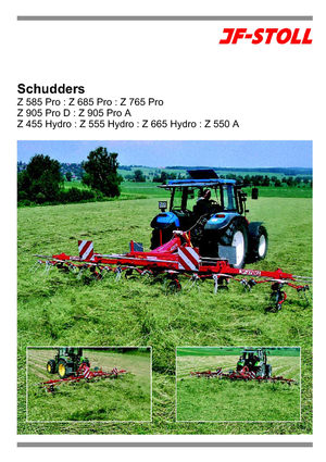 барабанні сіноворушилки JF-Stoll Z 905 Pro A