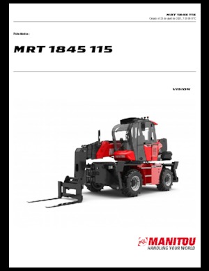 Телескопічні навантажувачі з верхньою будовою Manitou MRT 1845-400 115 D