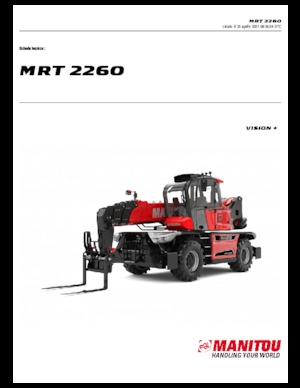 Телескопічні навантажувачі з верхньою будовою Manitou MRT 2260-360 160 Y