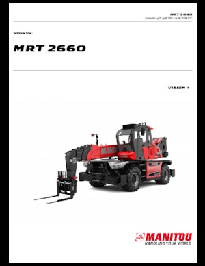 Телескопічні навантажувачі з верхньою будовою Manitou MRT 2660-360 160 Y