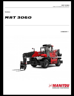 Телескопічні навантажувачі з верхньою будовою Manitou MRT 3060-360 175 Y