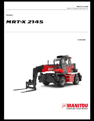 Телескопічні навантажувачі з верхньою будовою Manitou MRT-X 2145